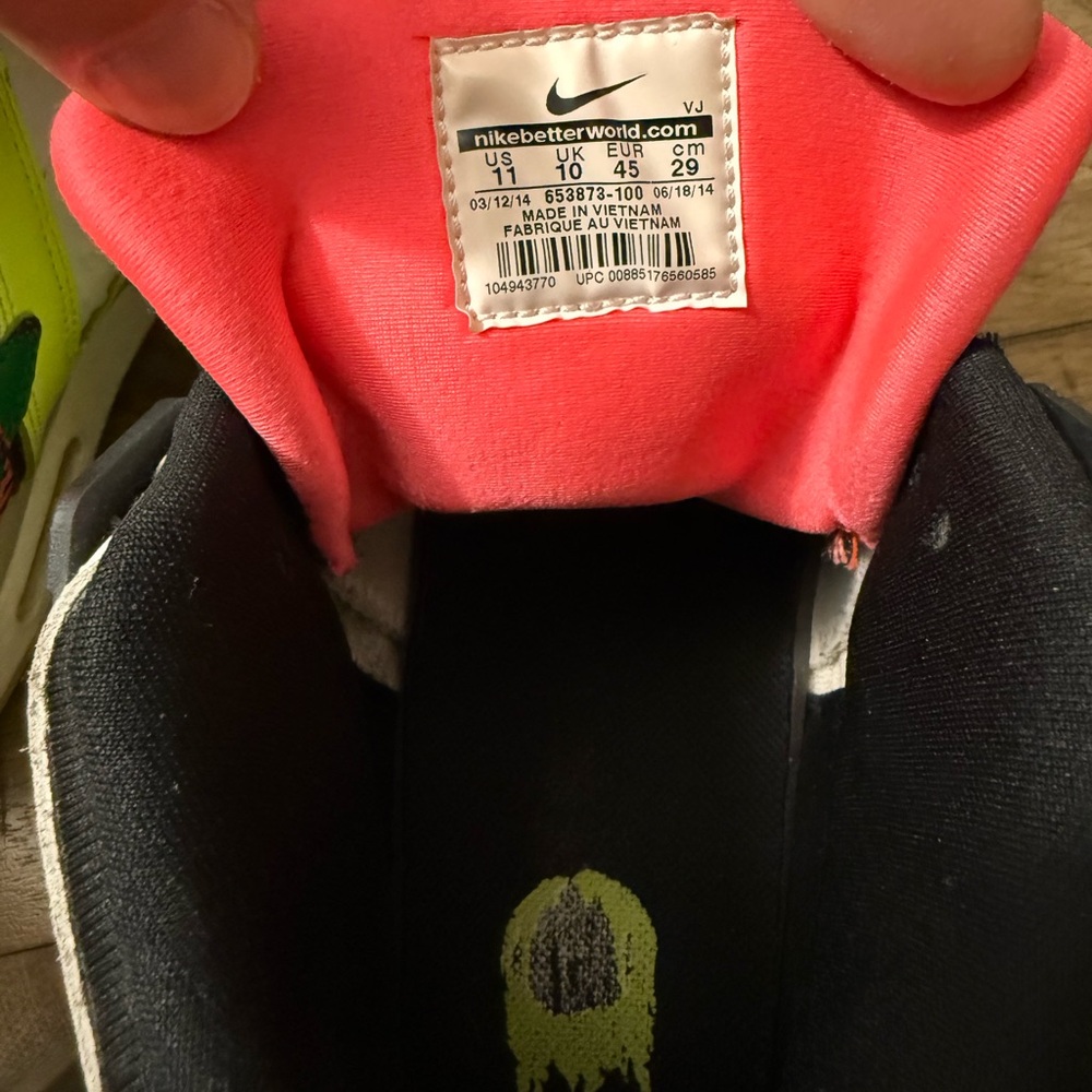 Nike Air Tech Challenge Hybrid Volt Size 11 Agassai - Picture 6 of 7